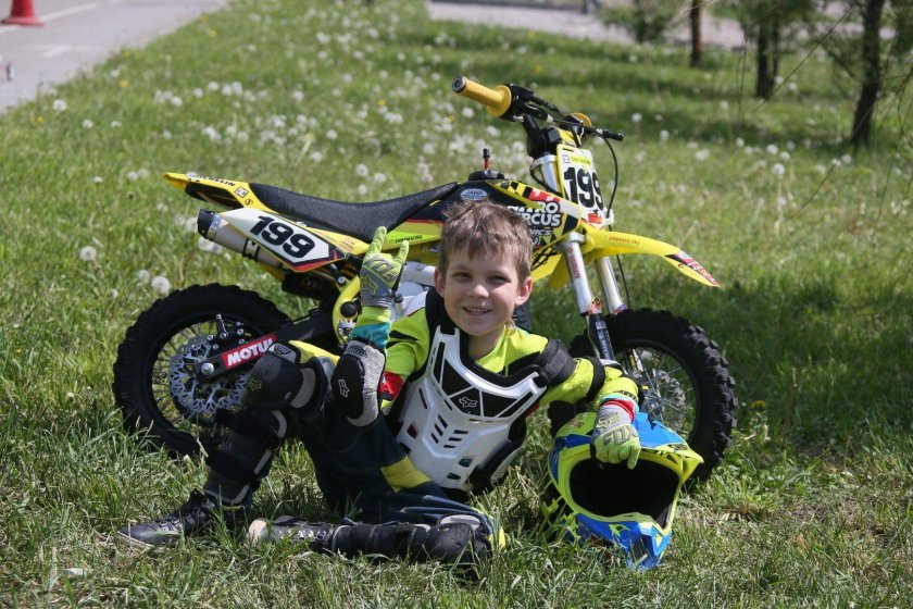 Детский мотокросс