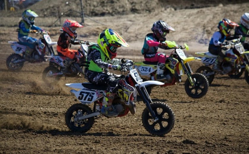 Мотоцикл кроссовый детский mx650