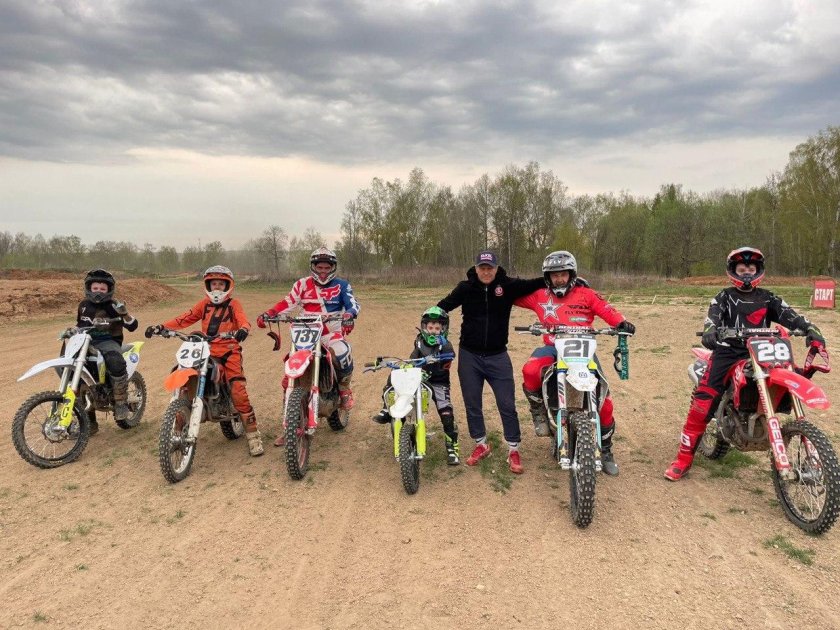 Детский мотокросс