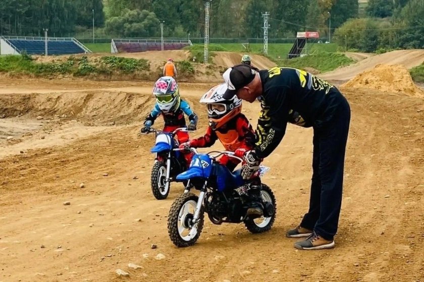 Детский мотокросс