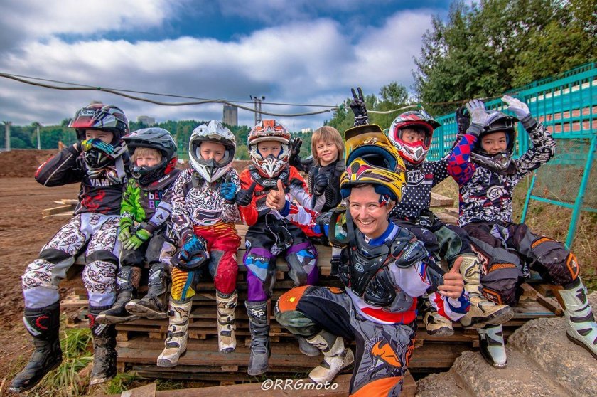Детский мотокросс