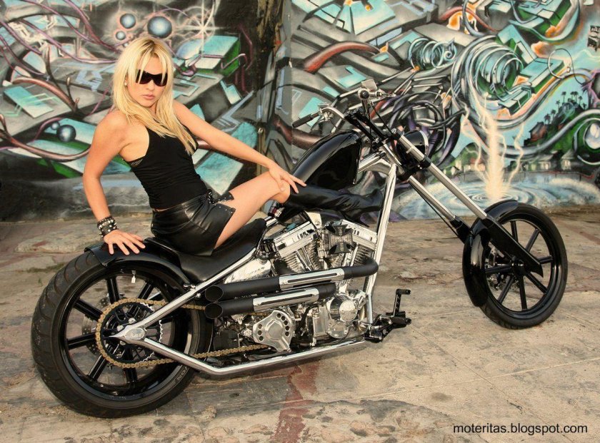 Чоппер Вест Коаст девушки