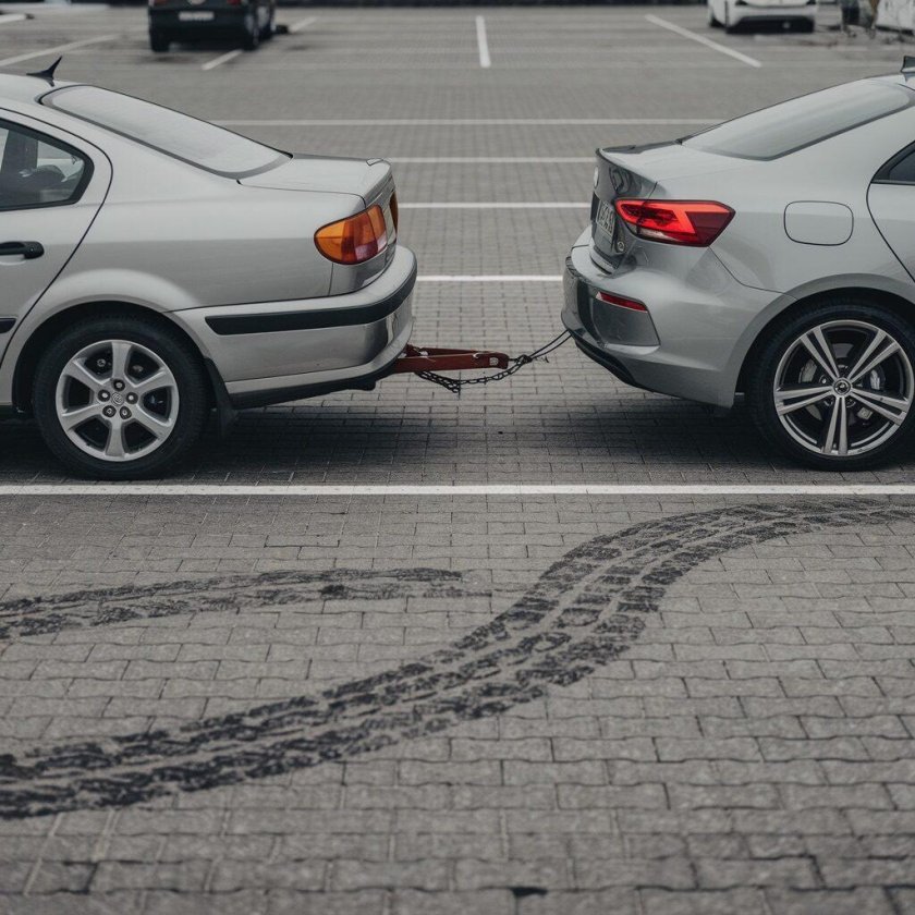 Буксировка авто