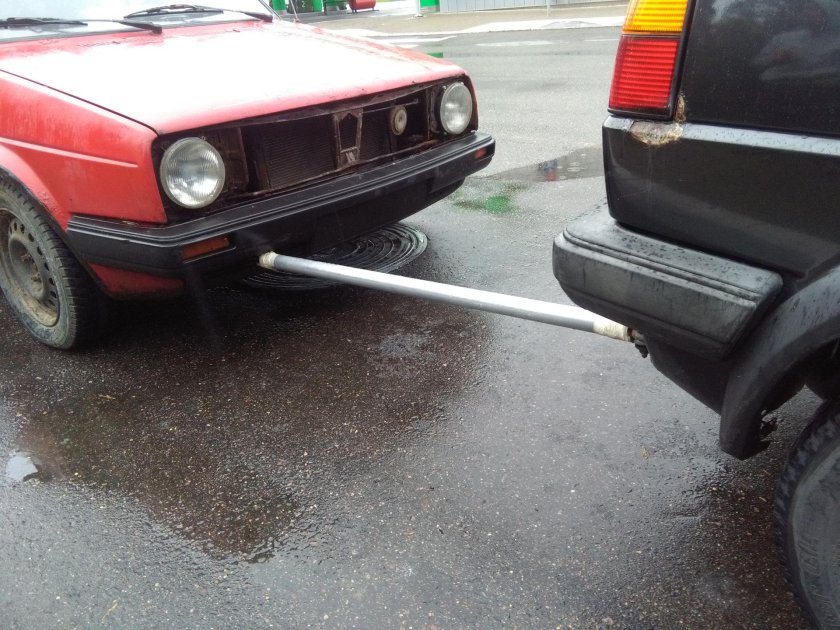 Жесткая сцепка для ВАЗ 2114