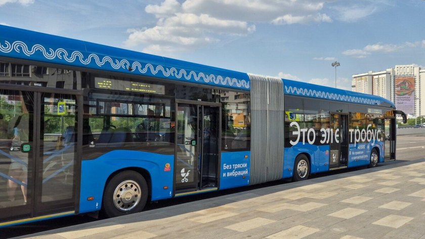 Новый электробус в москве