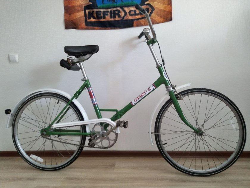 Велосипед салют реставрированный