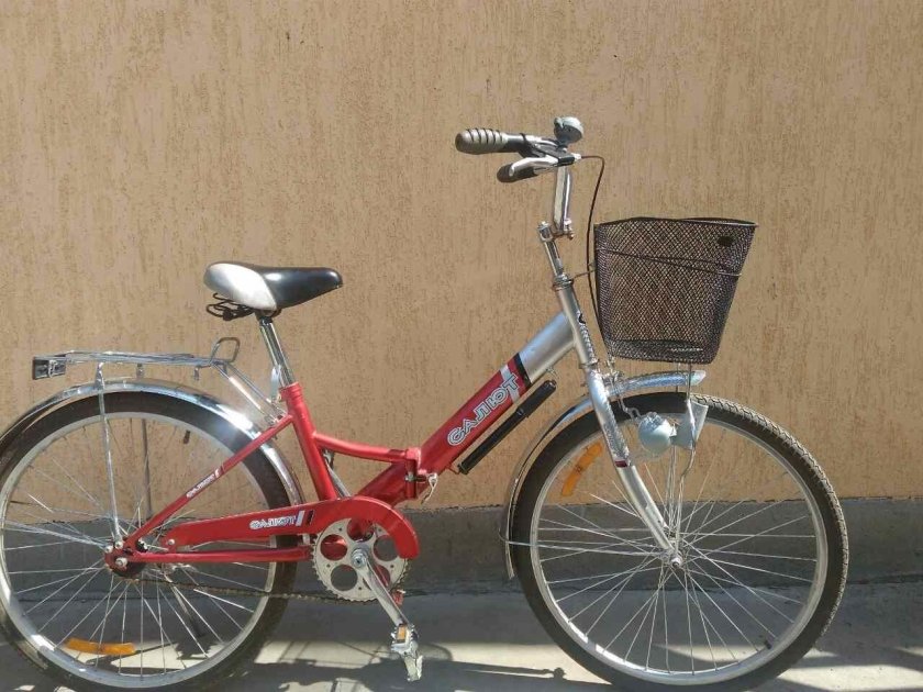 Советский велосипед салют