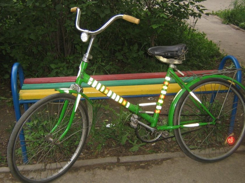 Советский велосипед салют