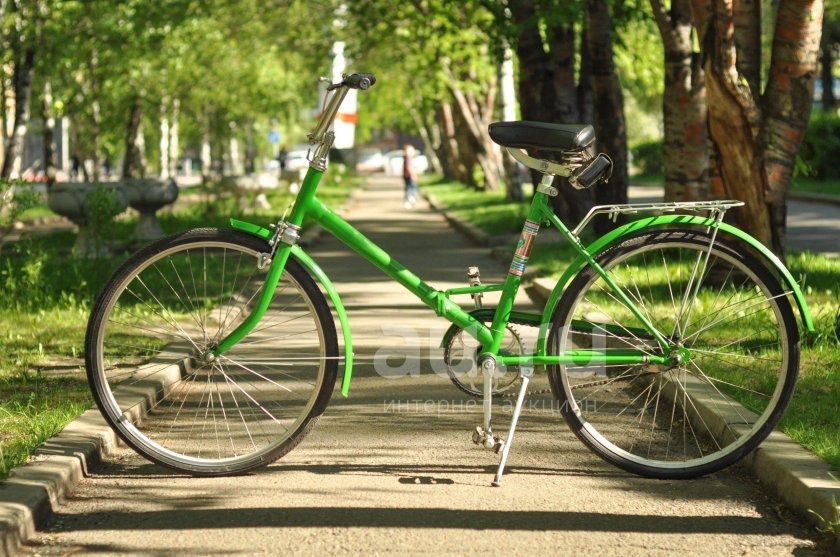 Складной советский велосипед салют