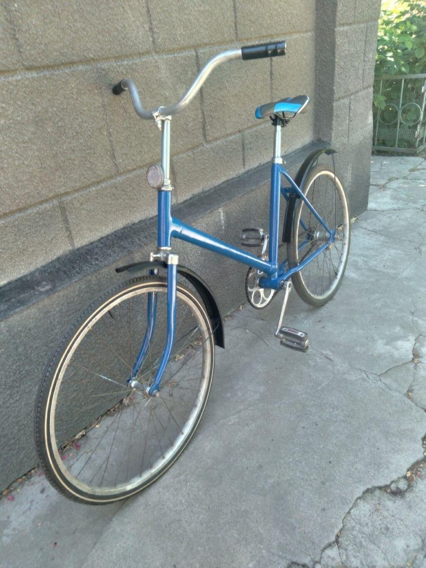 Советский велосипед салют