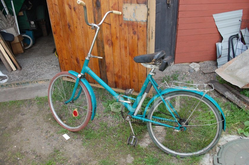 Велосипед салют складной