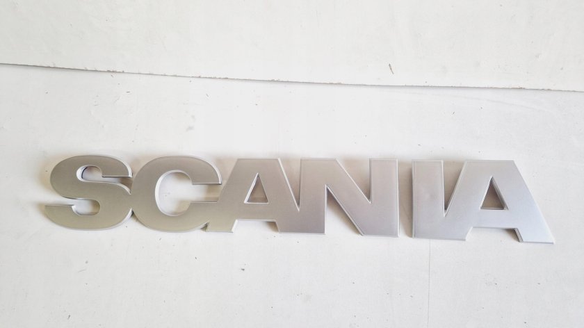 Табличка Scania