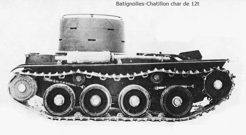 Танк Batignolles-Chatillon 25t