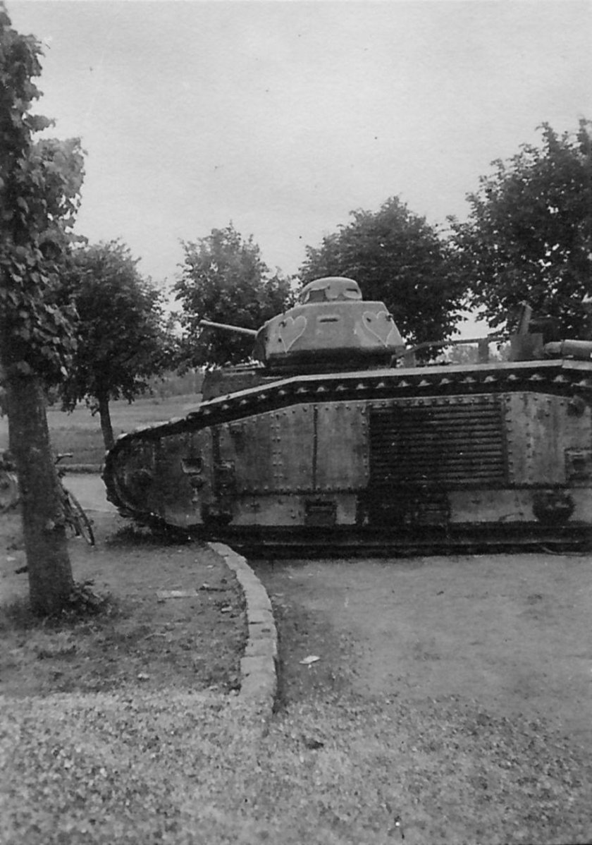 Французский танк Char b1-bis