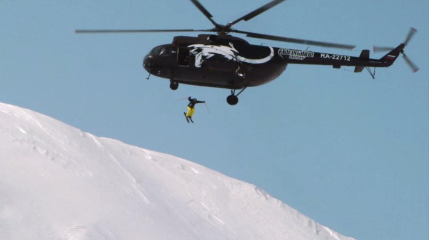 Вертолёт ми 8 на камчатке