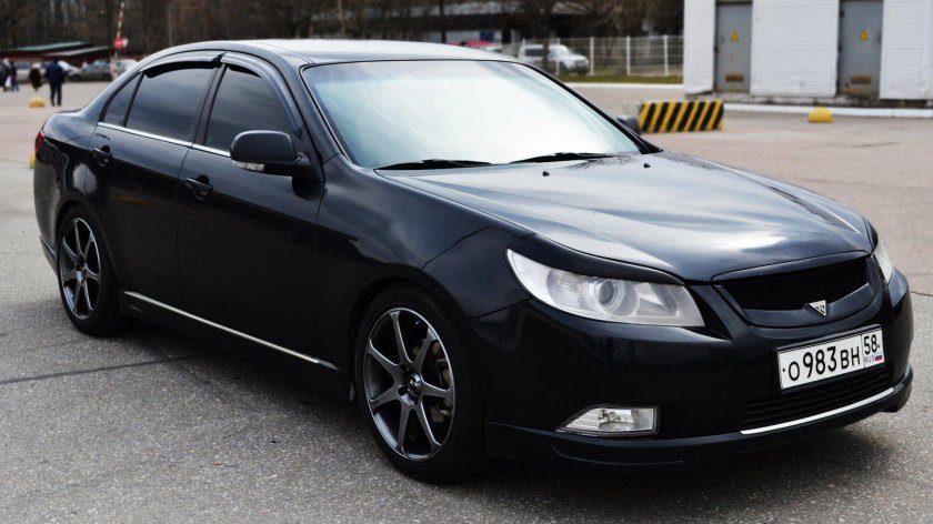 Chevrolet Epica 2012 черная