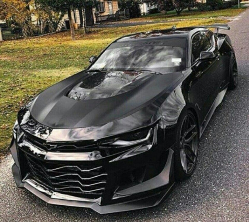 Chevrolet Camaro zl1 черный
