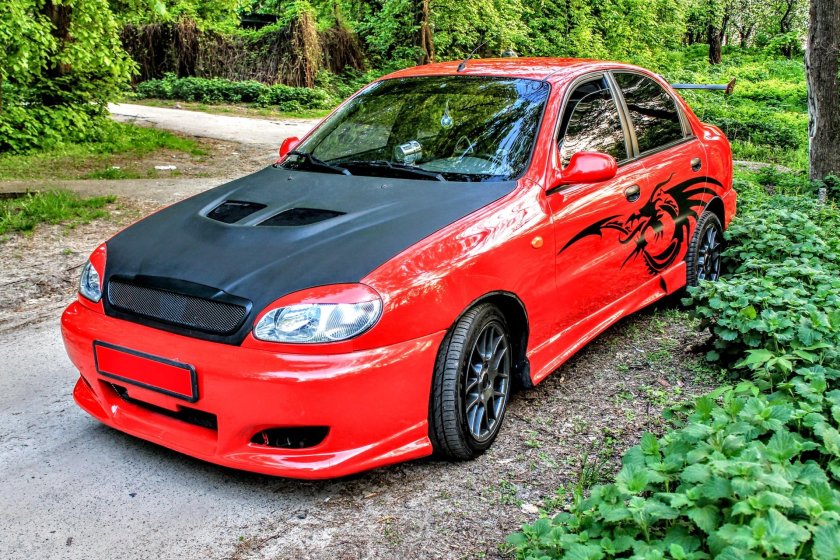 Chevrolet lanos обвес