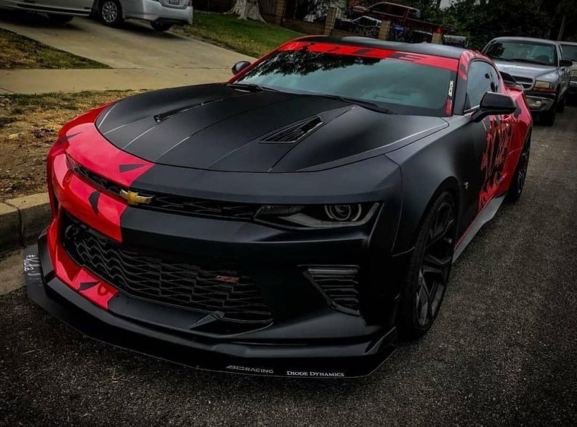 Chevrolet Camaro 2017 черный