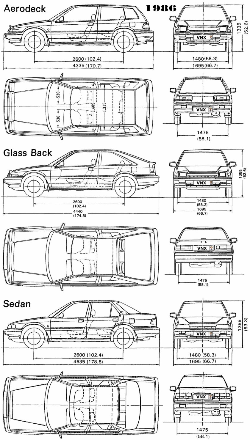 Габариты Хонда Аккорд 6