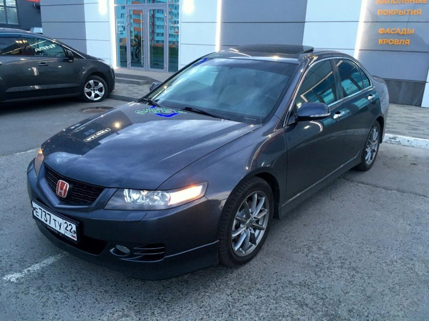 Accord 7 оранжевые габариты