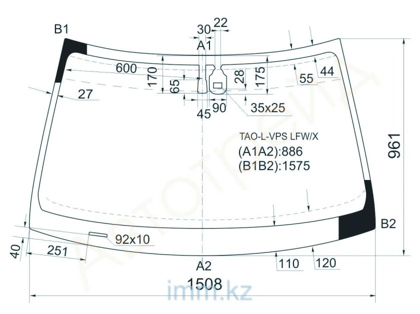 Хонда Аккорд 8 лобовое стекло