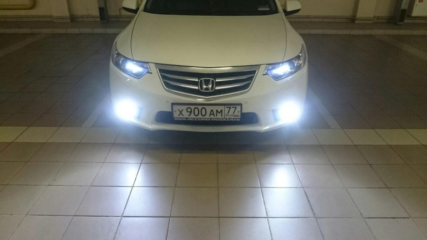 Led лампы Honda Accord 8