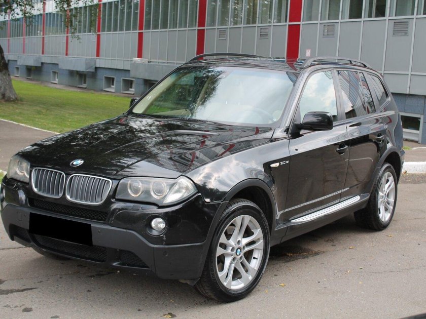 BMW x3 e83 Рестайлинг