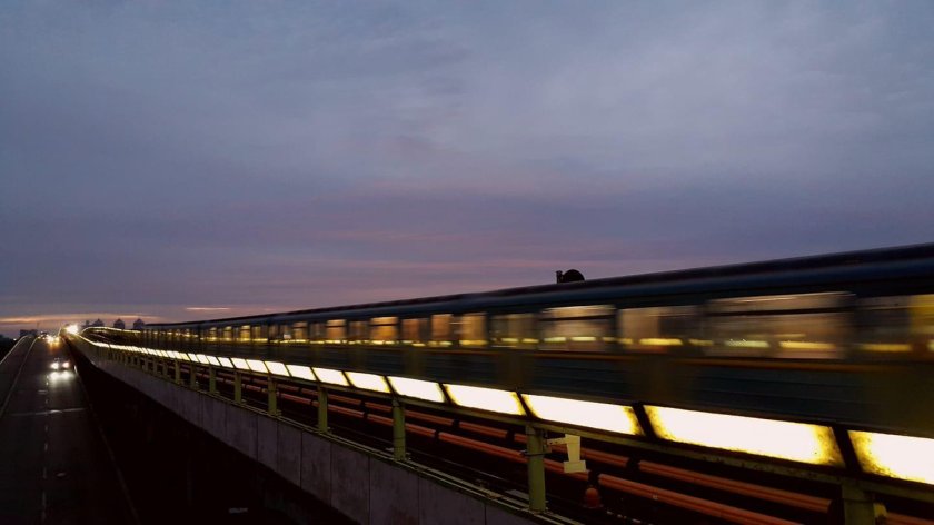 Движение поезда