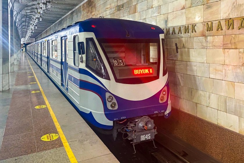 Ташкентский метрополитен 81-717