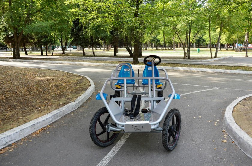 Электровеломобиль familybike e-sv4