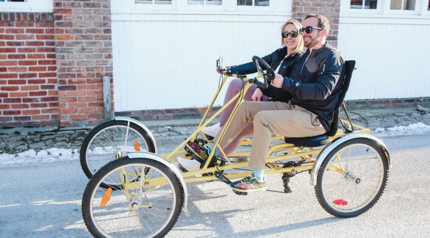 Tandem Quadricycle