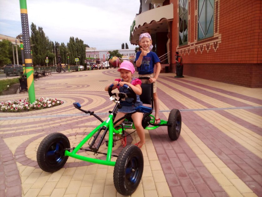 4 Колесный велосипед