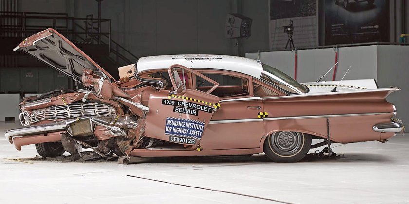 Chevrolet Bel Air 1959 crash Test