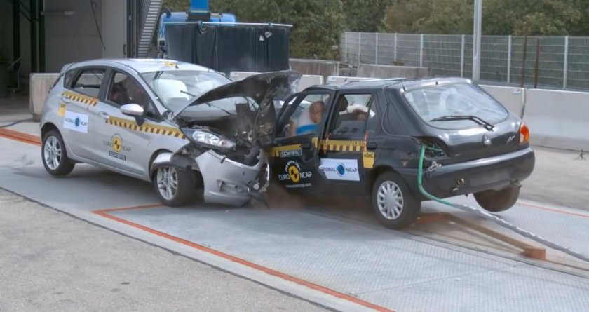 Форд Фиеста краш тест