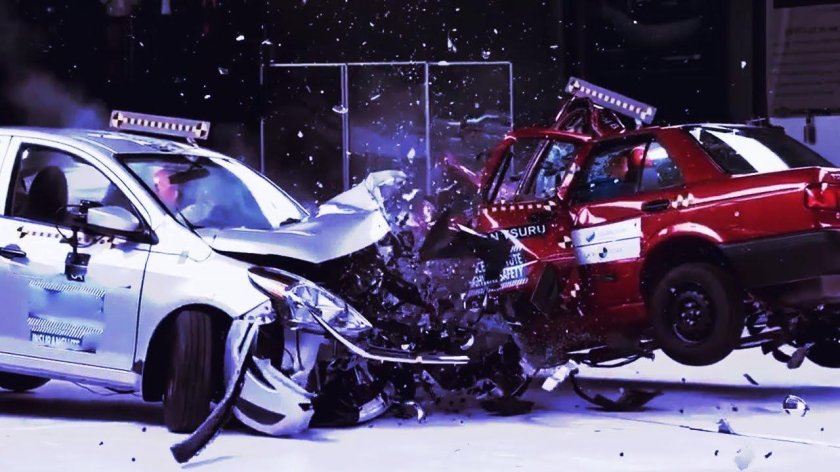 Краш тест nissan tsuru