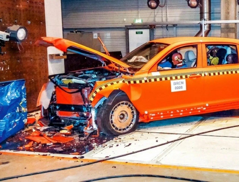 Краш тест машин