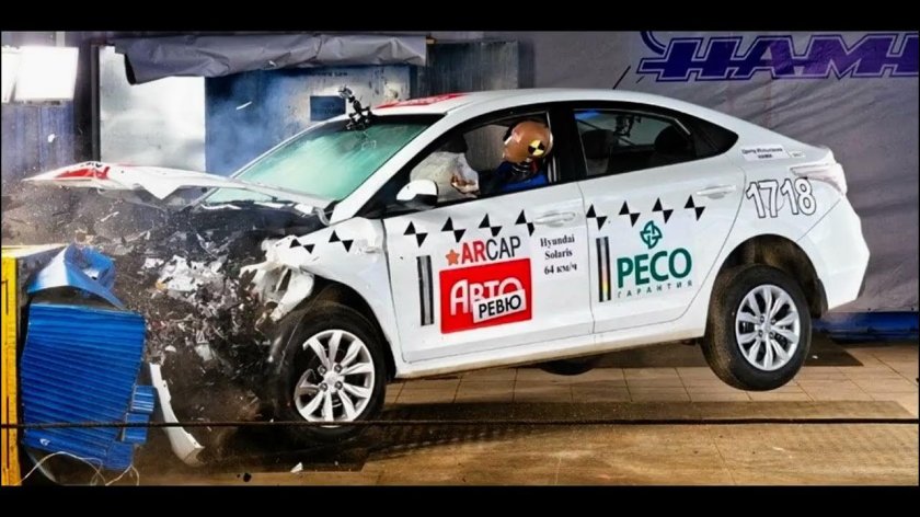 Краш тест Солярис