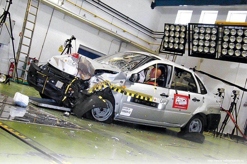 Лада Гранта краш