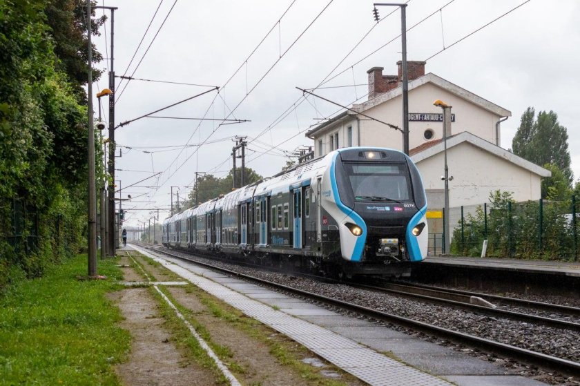 Пригородные поезда rer