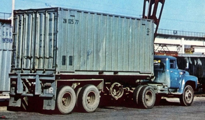 ЗИЛ 133гя контейнеровоз