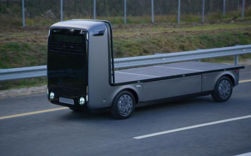 Беспилотного грузовика evocargo