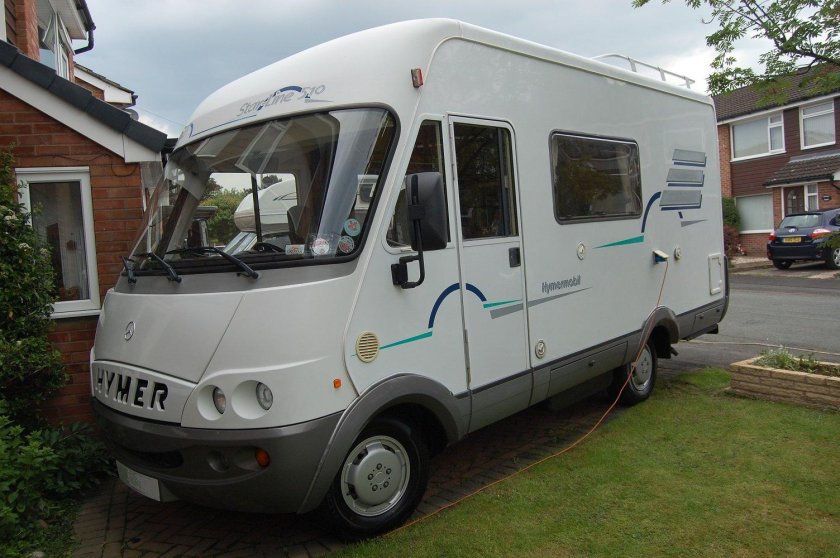 Мерседес Hymer