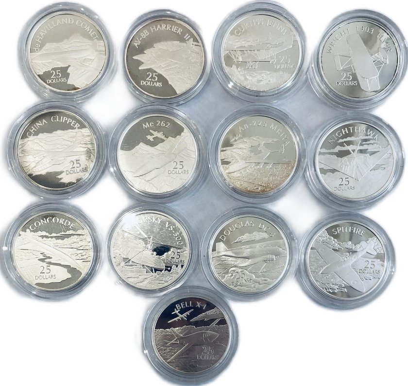 Монета 25 долларов Соломоновы острова