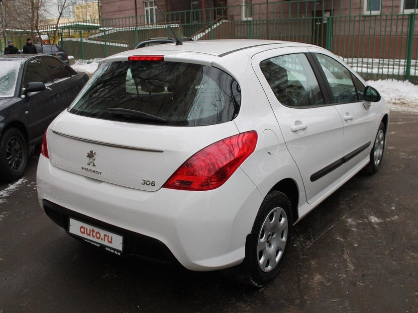 Пежо 308 Рестайлинг 2011