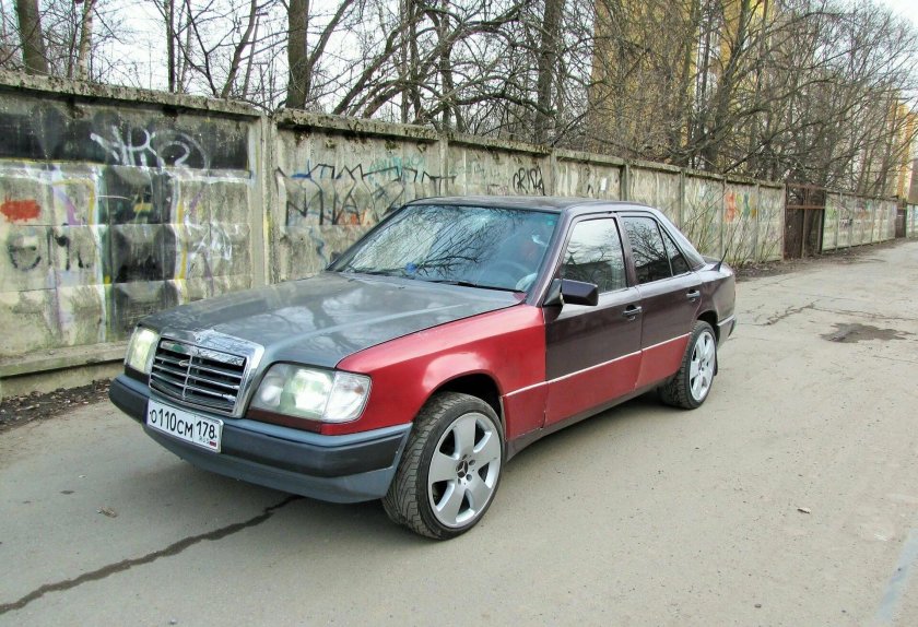 Цвета Мерседес 124