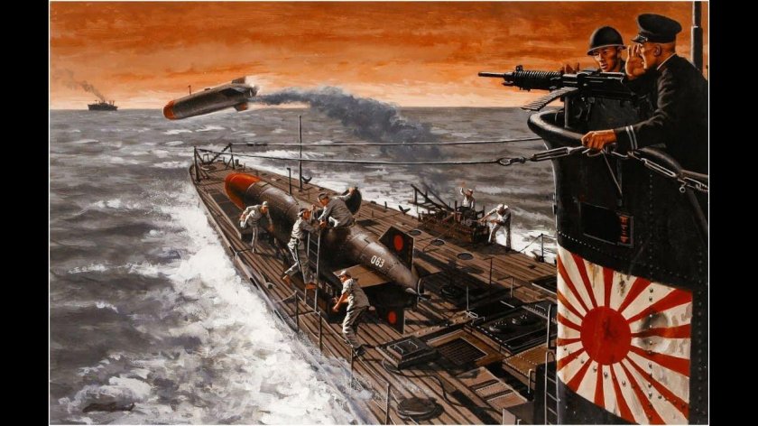 Японская подводная лодка камикадзе