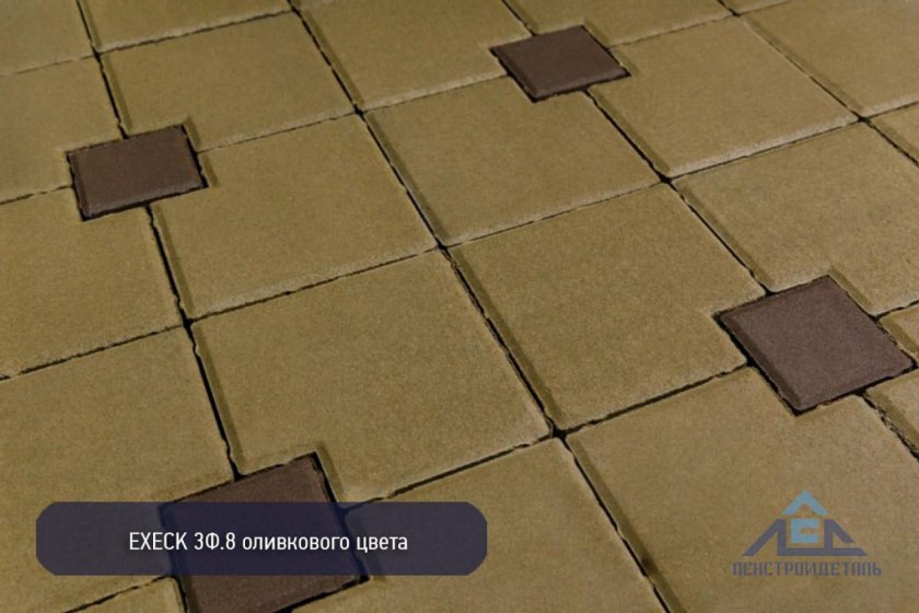 Плитка тротуарная квадрат 300х300