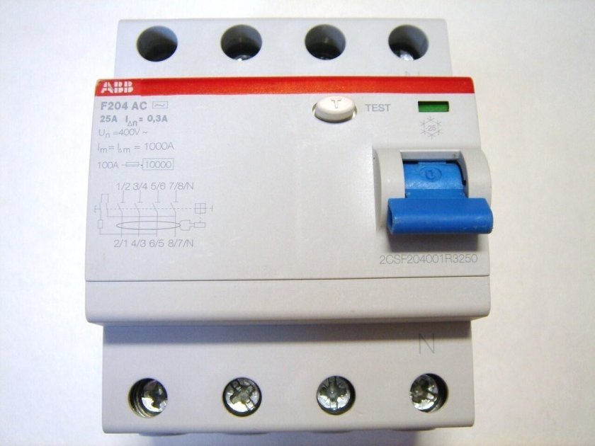 УЗО автомат 25 АББ