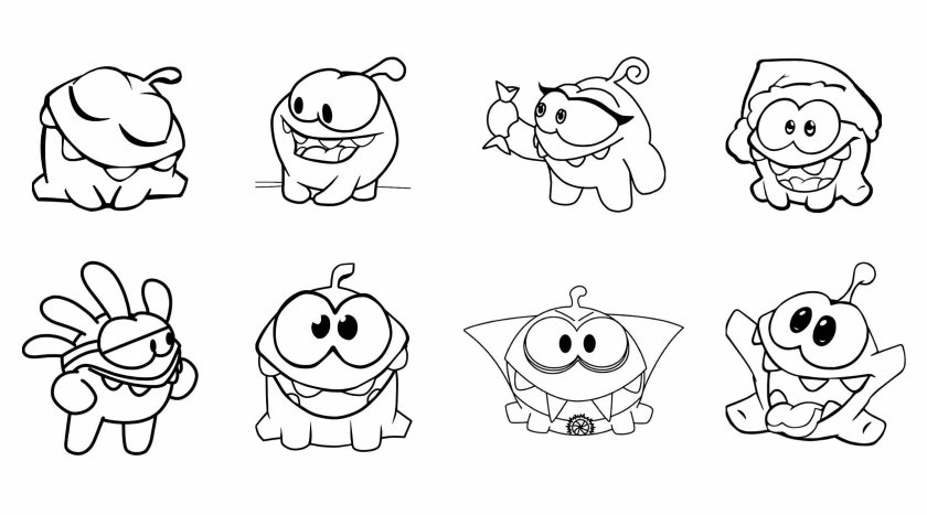 Раскраска. Ам-Ням